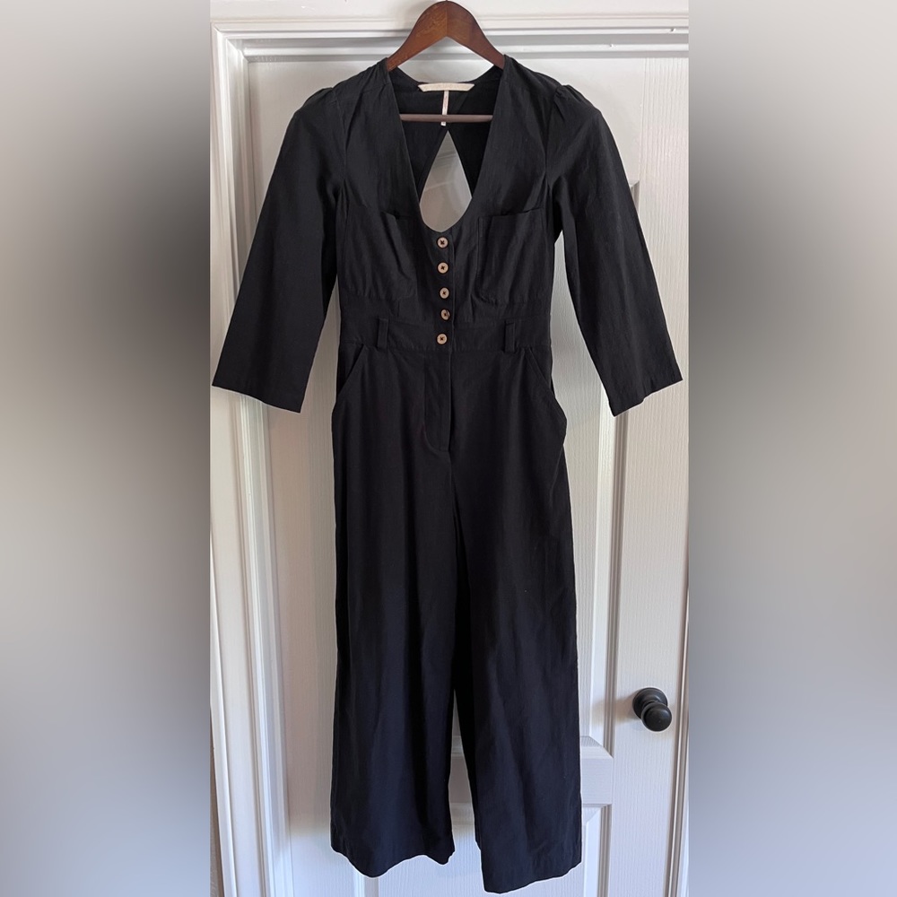 Free People Back Into It Jumpsuit (XS) - Picture 4 of 9